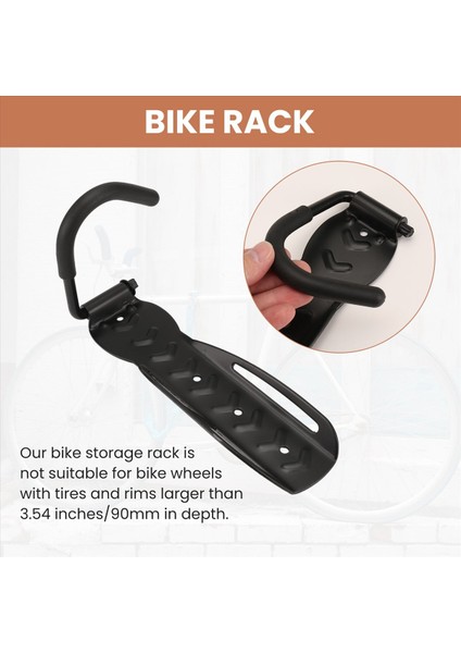 1 Paket Döner Bisiklet Rafı Garaj Duvara Monte Bisiklet Askıları (Yurt Dışından)