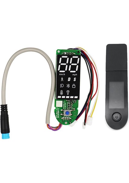 Xiaomi M365 Pro Scooter Için Bluetooth Gösterge Paneli + Anahtar Paneli Ölçer (Yurt Dışından)