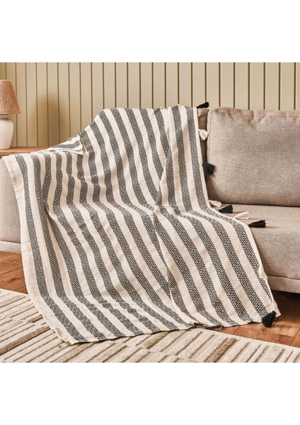 Soft Hill Koltuk Örtüsü - Siyah - 115X200 cm