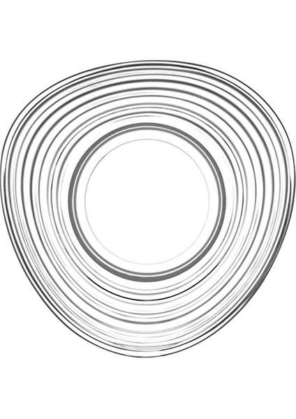 4 Adet Lav Derin Çay Tabağı 6'lı