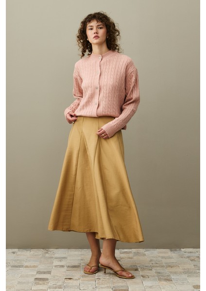 Saç Örgü Crop Hırka Pembe fiyatları