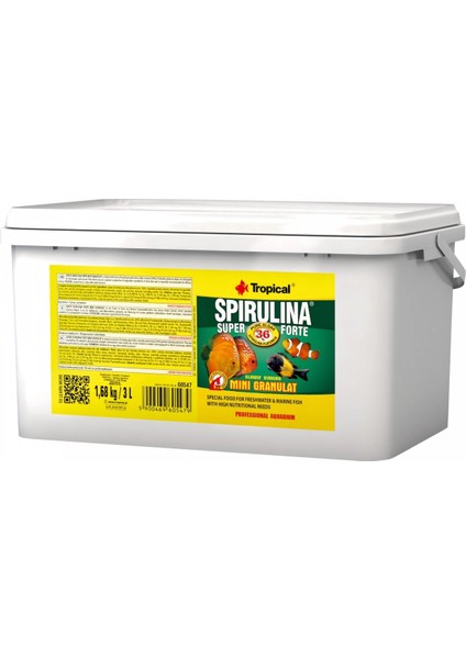 Super Spirulina Forte Mini Gran 500 gr Açık fiyatları