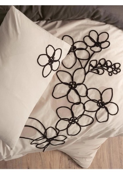 Buğz Cotton Box Brode Ranforce Çift Kişilik Nevresim Takımı Panos Kahve fiyatları