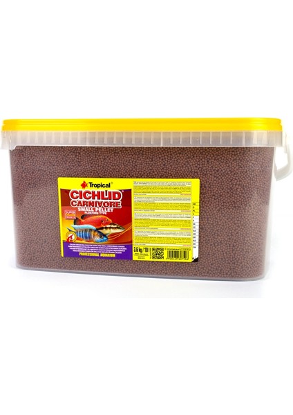 Cichlid Carnivore Small Pellet 1000 gr Açık fiyatları