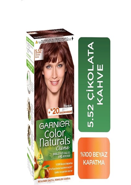 3 Adet Garnier Çarpıcı Renkler N°4.15 Buzlu Kestane fiyatları