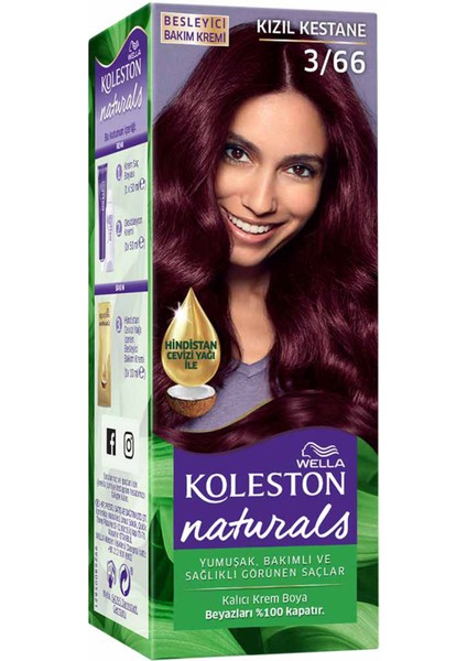 3 Adet Naturals Saç Boyası 24167 fiyatları