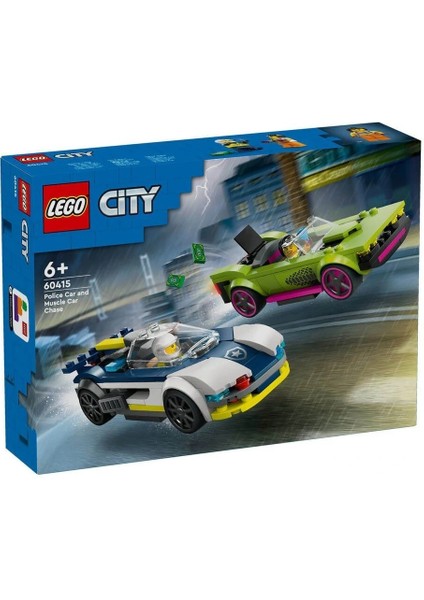 Buğz 60415 Lego® City Polis Arabası ve Spor Araba Takibi 213 Parça +6 Yaş