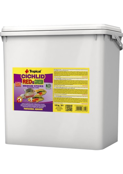 Cichlid Red Green Medium Sticks 500 gr Açık fiyatları