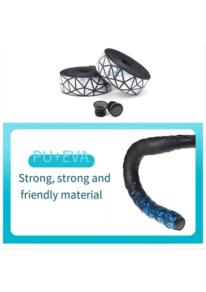 Konforlu Sürüş Için Bisiklet Tutacağı ve Bisiklet Gidonu Bandı 2'li Set, C (Yurt Dışından) fırsatları