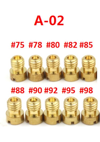 10 Adet Ana Sprey Scooter Kovası PE24/26/27/30 A-03 Için Uygundur (Yurt Dışından) fiyatları