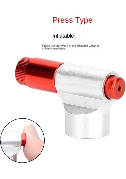 Bisiklet Alüminyum Alaşımlı Tip Şişirme Pompası Için Co2 Bisiklet Pompası (Yurt Dışından) indirimleri