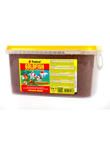 Goldfish Colour Pellet Size Small 100 Gram Balık Yemi fiyatları
