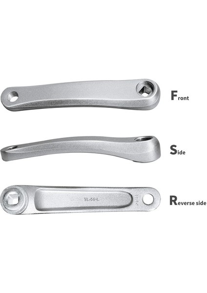170 mm Krank Kolu Dağ Bisikleti Sol Taraf Krank Kare Krank Takımı Gümüş (Yurt Dışından) fiyatları