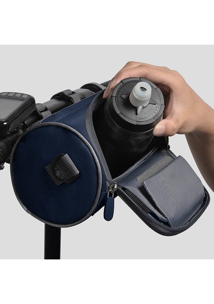 Mtb Yol Bisikleti Için 6 Inç Şeffaf Kese Sahip Bisiklet Ön Çerçeve Çantası (Yurt Dışından) fırsatları