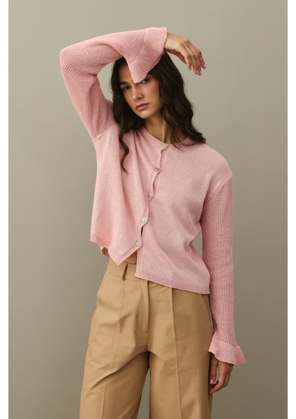 Pamuk Hırka Pembe indirimleri