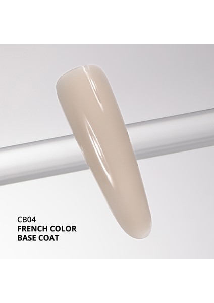 Kalıcı Oje French Color Base Coat CB04, Açık Bej, 10 ml fiyatları