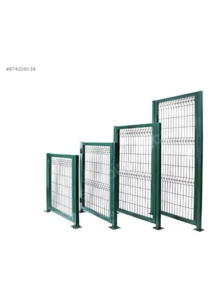 Panel Çit Bahçe Kapısı Mandallı 100x100 Cm Yeşil fiyatları