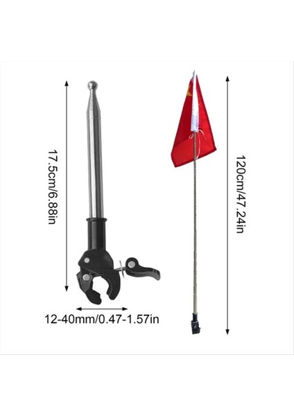 1,2 M Teleskopik Bayrak Direği Paslanmaz Çelik Bayrak Direği Dalgalanan Bayrak Direği (Yurt Dışından) indirimleri