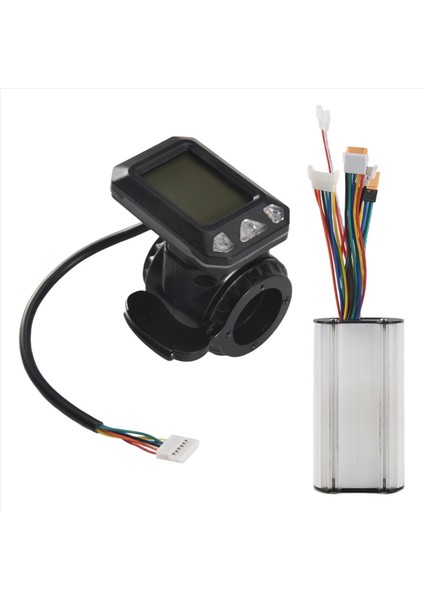 Kontrol Fren LCD Ekran 24V 250W Elektrikli Scooter Kontrol Cihazı (Yurt Dışından)