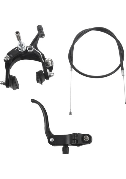 Ön Fixie Yol Bisikleti Cruiser Fren Seti Bisiklet Fren Takımı Siyah (Yurt Dışından)