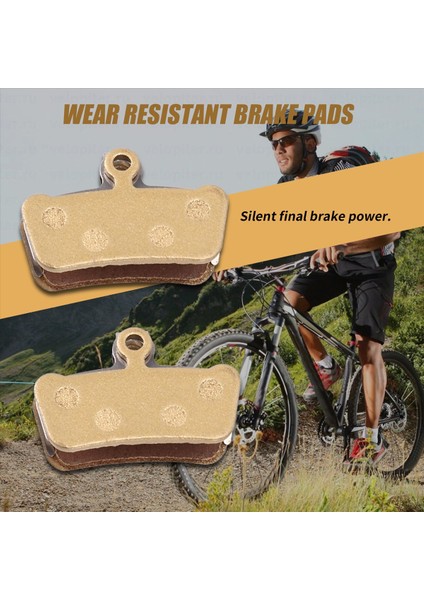 Sram Guide Rsc Için 2 Çift Dağ Bisikleti Metalik Disk Fren Balatası (Yurt Dışından) fırsatları