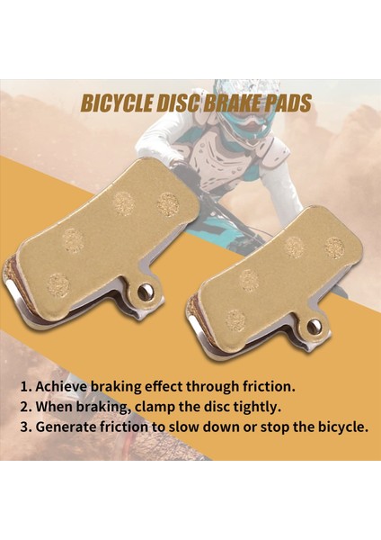 Sram Guide Rsc Için 2 Çift Dağ Bisikleti Metalik Disk Fren Balatası (Yurt Dışından) indirimleri