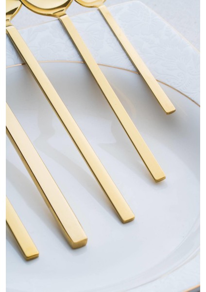 Camila 72 Parça Gold Çatal Kaşık Bıçak Takımı fırsatları