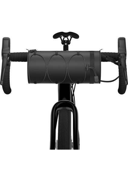 Su Geçirmez Fermuarlı Bisiklet Gidon Çantası, Siyah (Yurt Dışından) fiyatları