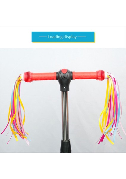 Çocuklar Için Bisiklet Püskülleri Kurdele Moda Bisiklet Gidonu Flamalar (Yurt Dışından) modelleri