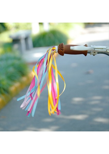 Çocuklar Için Bisiklet Püskülleri Kurdele Moda Bisiklet Gidonu Flamalar (Yurt Dışından) fırsatları