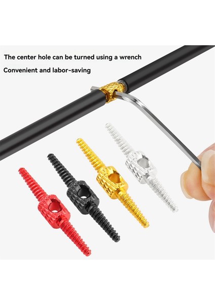 Dağ Bisikleti Fren Borusu Bağlantı Kablosu Kablolama Aleti Kırmızı (Yurt Dışından) indirimleri