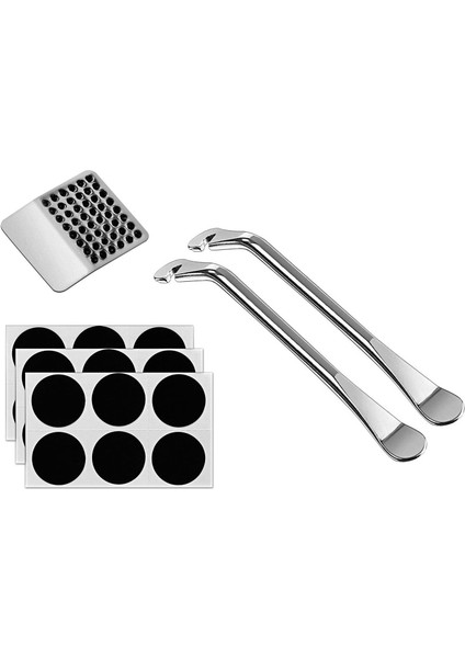 Bisiklet Iç Lastik Tamir Kitleri (Lastik Kaldırıcılar, Lastik Yamaları, Metal Raspa) (Yurt Dışından)