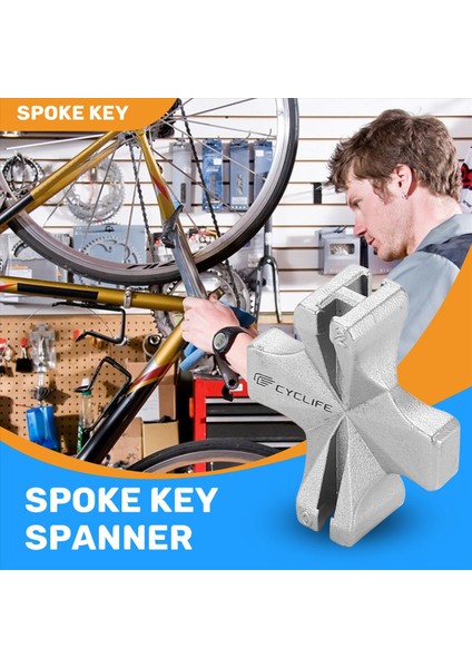 Cyclıfe Gelişmiş Bisiklet Jant Anahtarı (Yurt Dışından) fırsatları