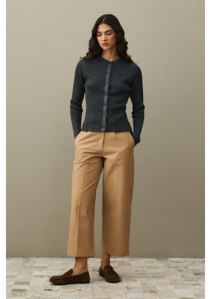 Simli Fitilli Hırka Antrasit modelleri