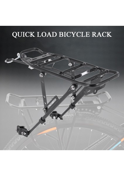Bisiklet Kargo Rafı Disk Fren Alüminyum Alaşımlı Bisiklet Arka Rafı Mtb Yol (Yurt Dışından) fırsatları