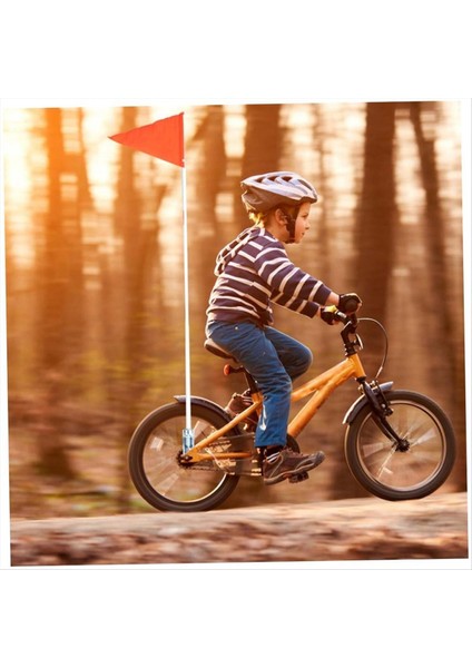 Bisiklet Güvenlik Bayrağı Çocuk Bisikleti Römork Bayrağı Yansıtıcı Çocuk Bayrağı (Yurt Dışından) fırsatları