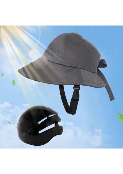 Bisiklet Kaskı Şapka Şeklinde Kask Balıkçı Şapkası Kadınlar Için Güneş Şapkası (Yurt Dışından) fırsatları