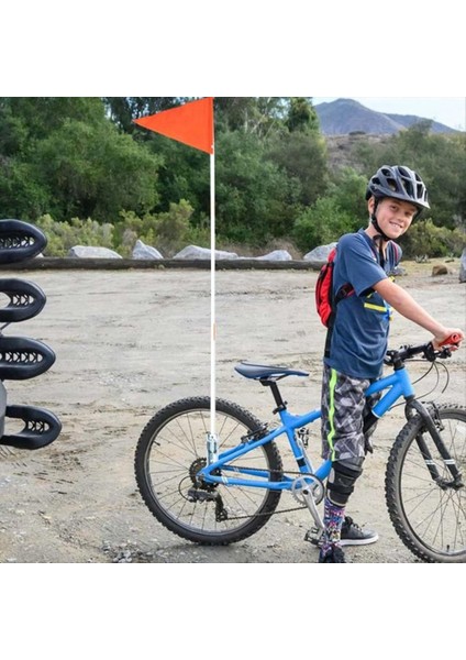 Bisiklet Güvenlik Bayrağı Çocuk Bisikleti Römork Bayrağı Yansıtıcı Çocuk Bayrağı (Yurt Dışından) indirimleri