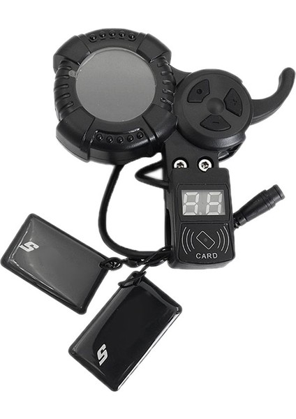 Sıfır 8 9 10 8x 10X 11X Için 72V LCD Ekranlı Gösterge Paneli Ölçer Kiti (Yurt Dışından)