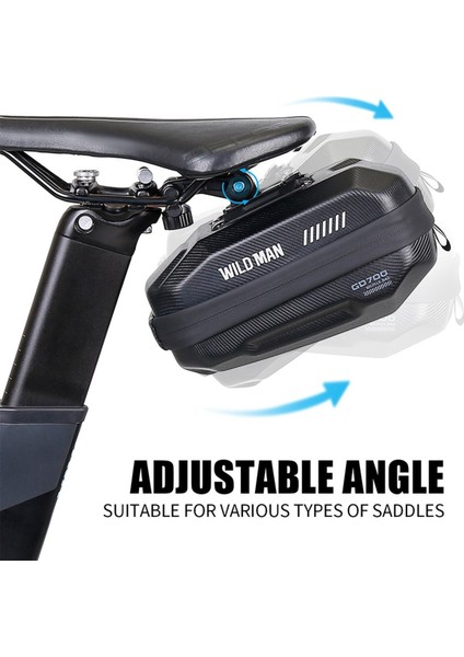 Wıld Man GD700 Su Geçirmez Dağ Bisikleti Arka Çantası, Ordu Yeşili (Yurt Dışından) modelleri