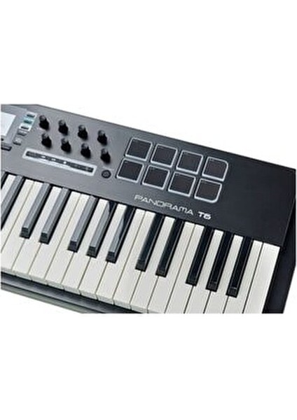 Panorama T6 61-Tuşlu MIDI Controller Synth-Action Tuşlarla 8 Back-Lit Pad indirimleri