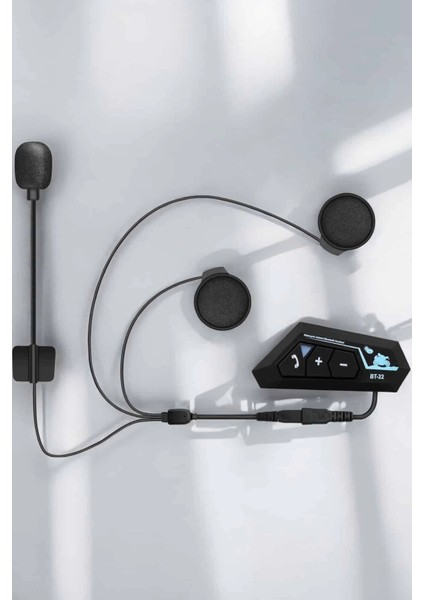 Kask Kulaklığı Motosiklet Intercom Interkom Dinleme Konuşma Özellikli Su Geçirmez indirimleri