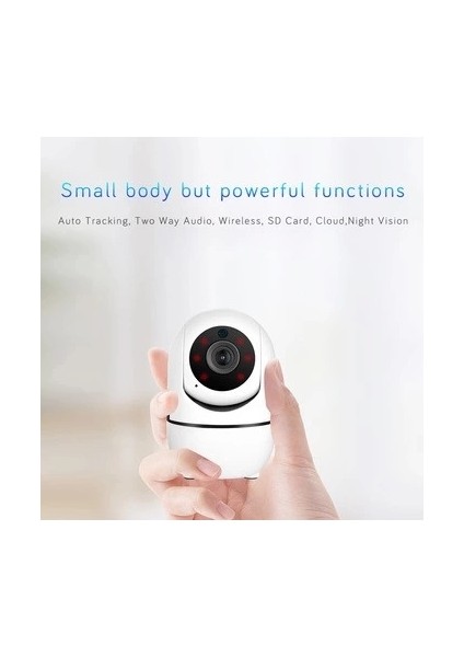 Ev Güvenlik 1080P Wifi Akıllı Kamera Bebek Monitör Hareket Algılama Sesli Alarm Ses Dinleme Gece Görüş Tf Kart Bulut Depolama Bebek Kamerası