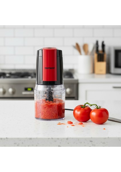 Robochop 2110H Doğrayıcı Siyah Kırmızı