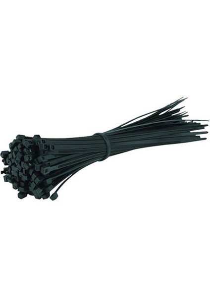 7.6X550 Kablo Bağı Cırt Kelepçe Siyah 100 Adet fiyatları