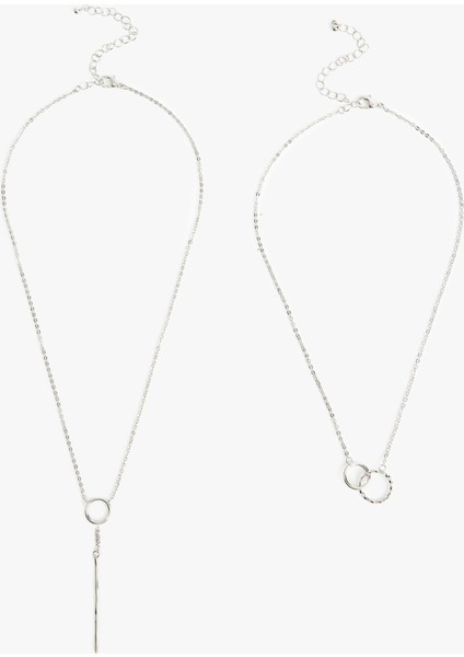 Sallantılı Halka Kolye