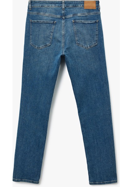 Normal Bel Pamuklu Slim Fit Jean Pantolon - Brad Jean fiyatları