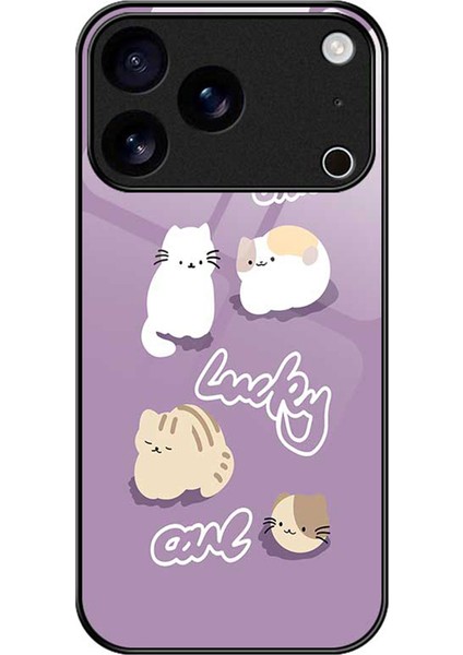 iPhone 17 Pro Pc Tpu Temperli Cam Telefon Arka Kapağı (Yurt Dışından)