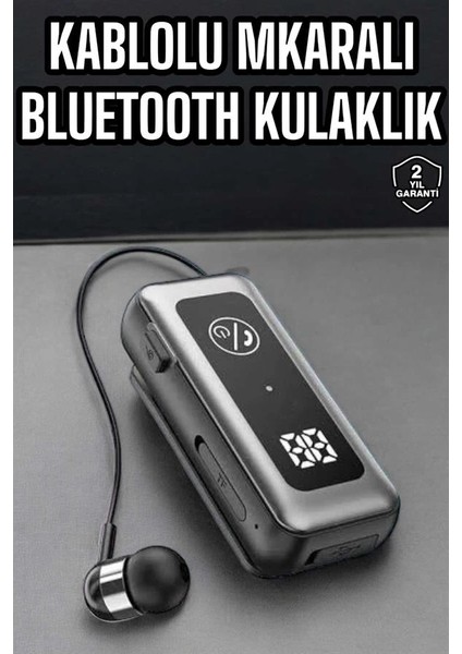 Kablolu Bluetooth Kulaklık Kulak Içi Stereo Mikrofonlu Dijital Göstergeli fiyatları