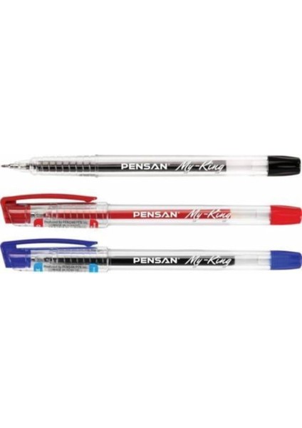 My-King Jel Tükenmez Kalem 0.5mm Siyah-Mavi-Kırmızı 3'lü Set fiyatları
